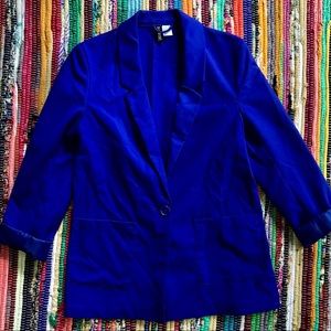 Blue Boyfriend Blazer
